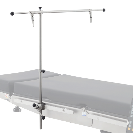 Anaesthesia screen, extendable