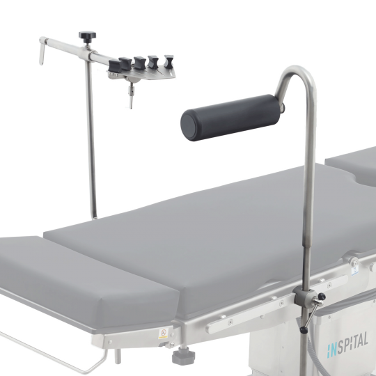 Klammer für OP-Tisch / aus Edelstahl - OT60.16 - Inspital Medical Technology