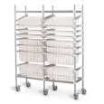 Shelving Systems with Baskets & Trays